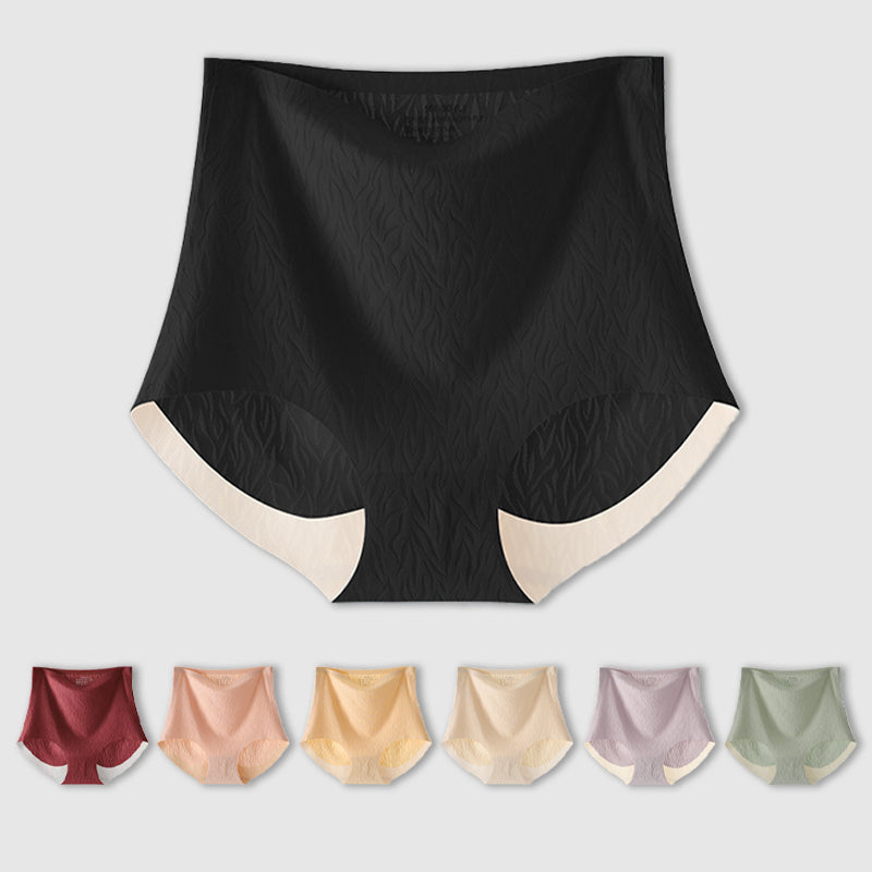 Female High-waisted Non-marking Nude Panties