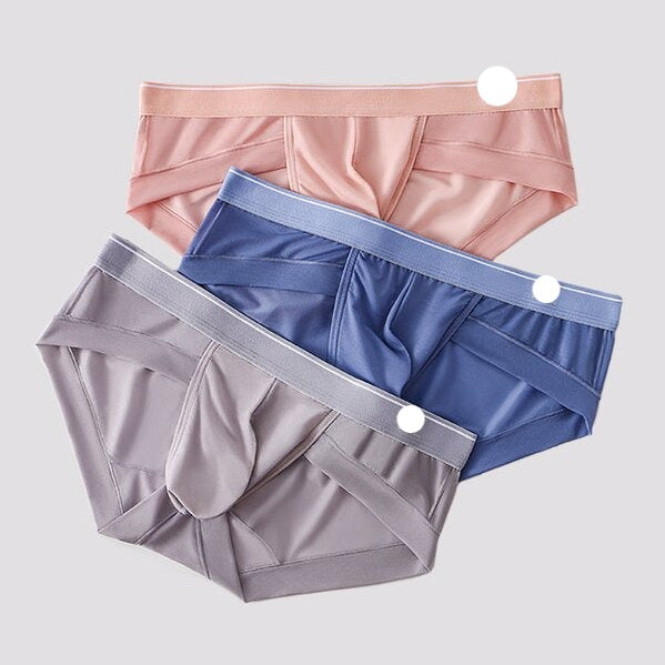 Great Sale🔥Men's Breathable Mesh Ice Silk Briefs