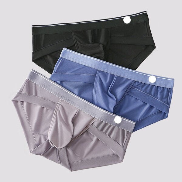 Great Sale🔥Men's Breathable Mesh Ice Silk Briefs