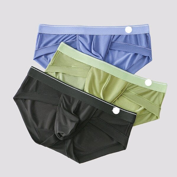 Great Sale🔥Men's Breathable Mesh Ice Silk Briefs