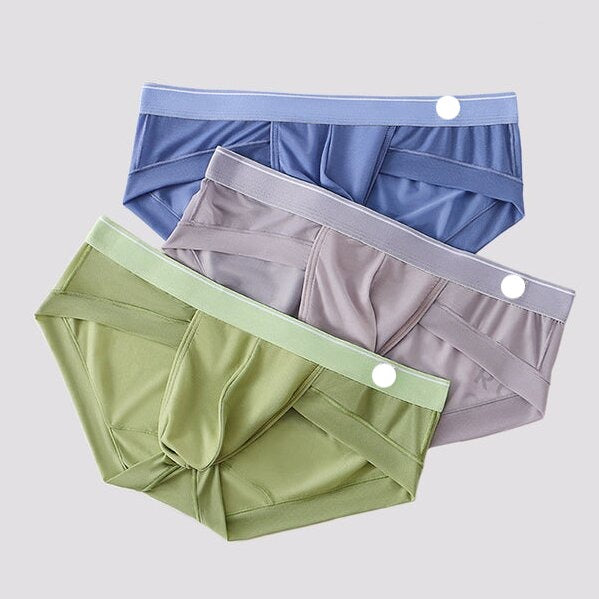 Great Sale🔥Men's Breathable Mesh Ice Silk Briefs