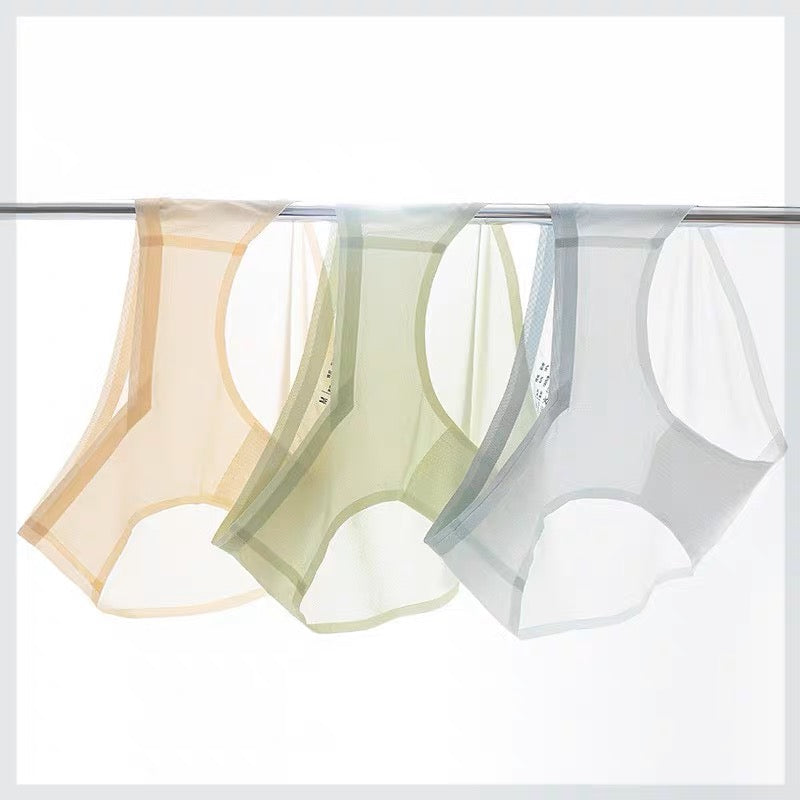 Women’s Ice Silk Anti-bacterial Panties