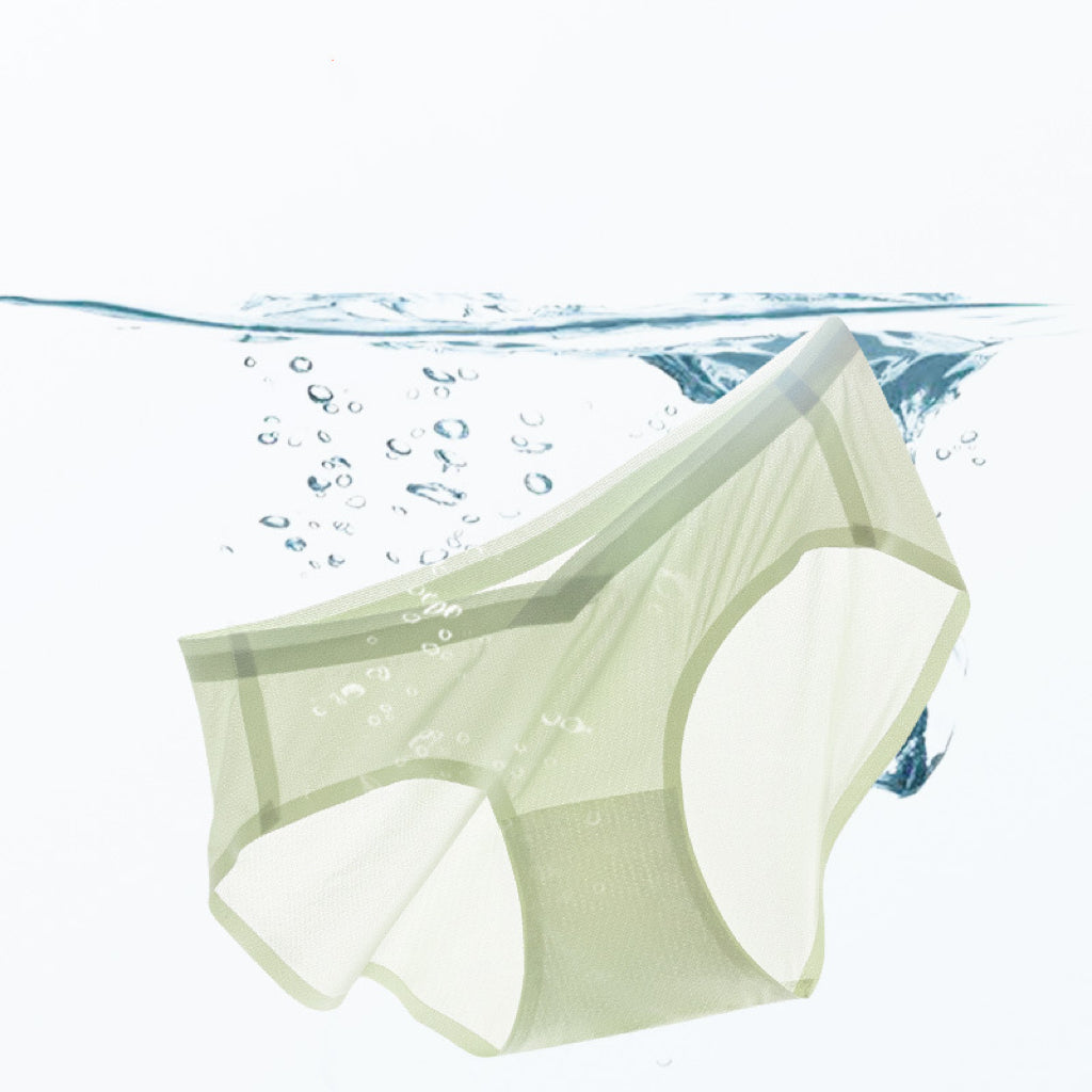 Women’s Ice Silk Anti-bacterial Panties