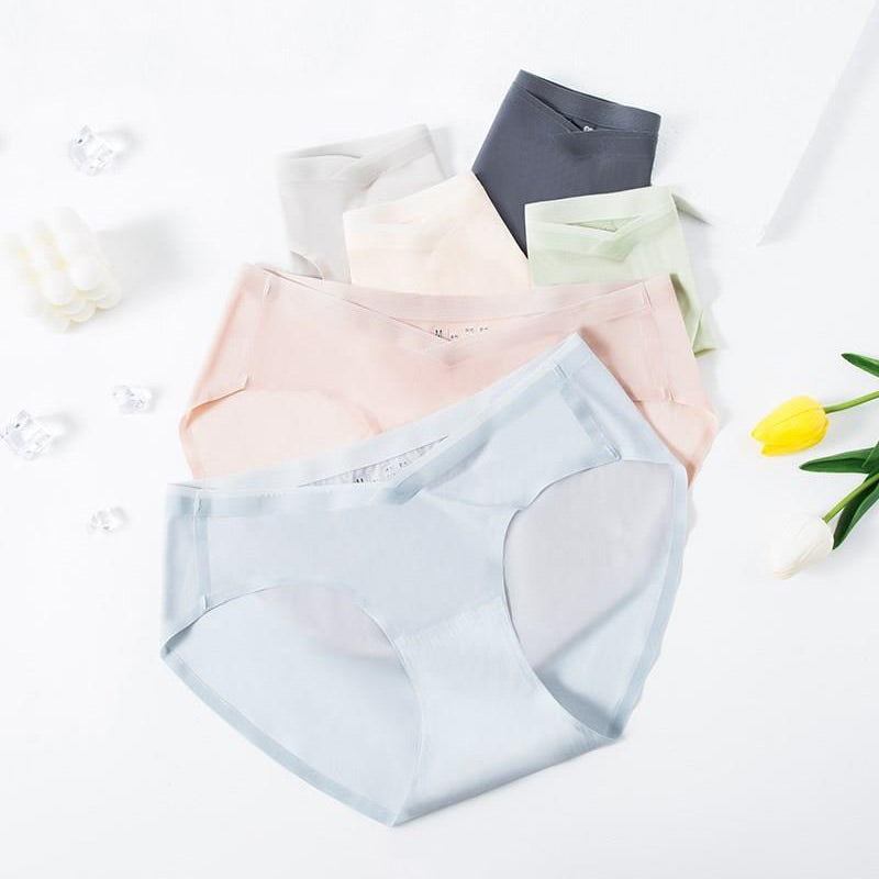 Women’s Ice Silk Anti-bacterial Panties
