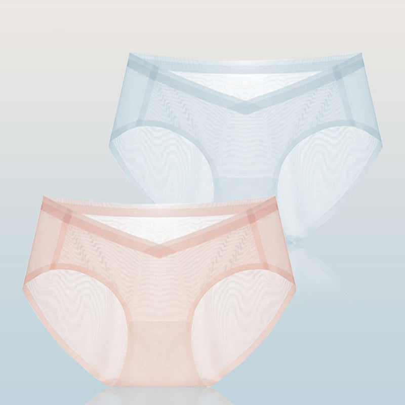 Women’s Ice Silk Anti-bacterial Panties