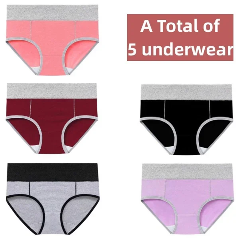 š„Buy 5 Get 5 Freeš„ Cotton Breathable Moisture-absorbing Antibacterial Underwear