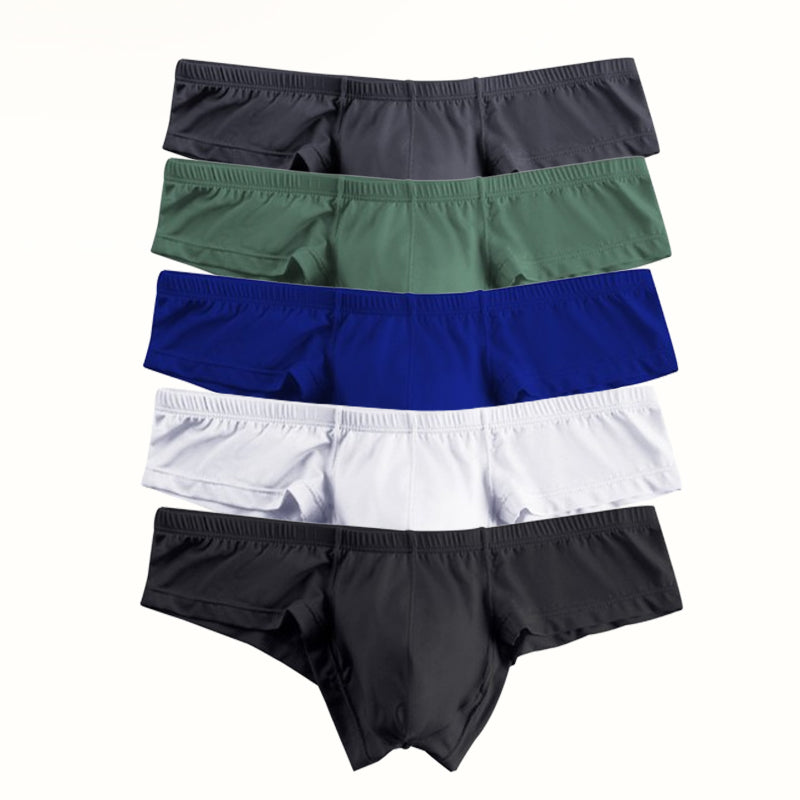 🔥Buy 2 Get 1 Free 🔥Men's Solid Color Breathable Low Waist Briefs