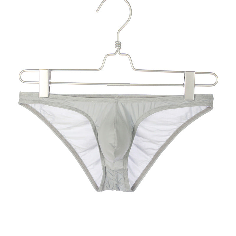 Men’s High-stretch Ice Silk Breathable Panties with Low-cut🔥🔥Buy 5 Get 2 Free