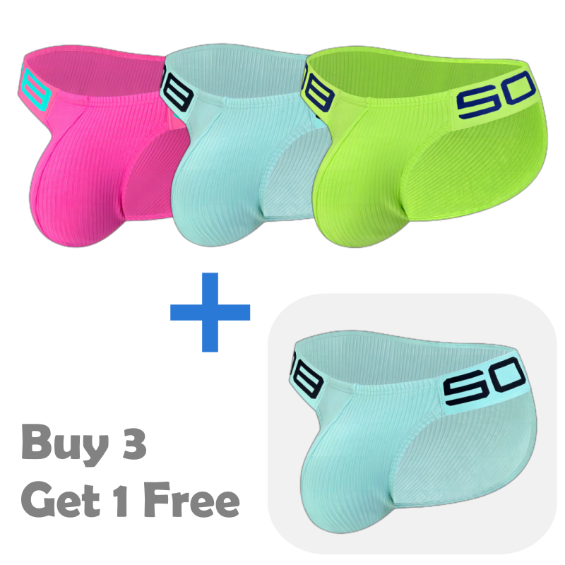 Men's Sexy Low-Waist Breathable Briefsđ„đ„Buy 5 Get 2 Free