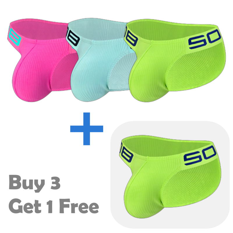 Men's Sexy Low-Waist Breathable Briefsđ„đ„Buy 5 Get 2 Free