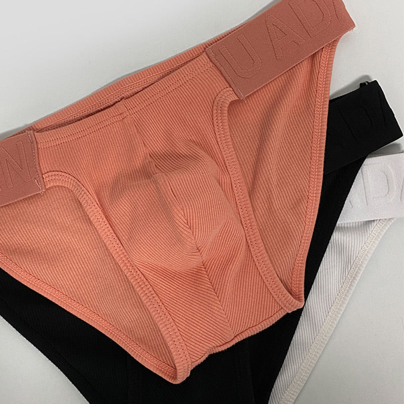 Men's Low Rise Tagless Large Pouch Briefs