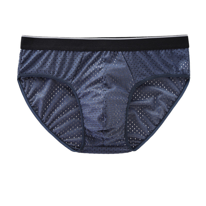 Comfortable Fit Mesh Plus Size Men's Briefs【Buy 3 Get 1 Free】