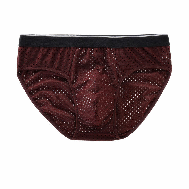 Comfortable Fit Mesh Plus Size Men's Briefs【Buy 3 Get 1 Free】
