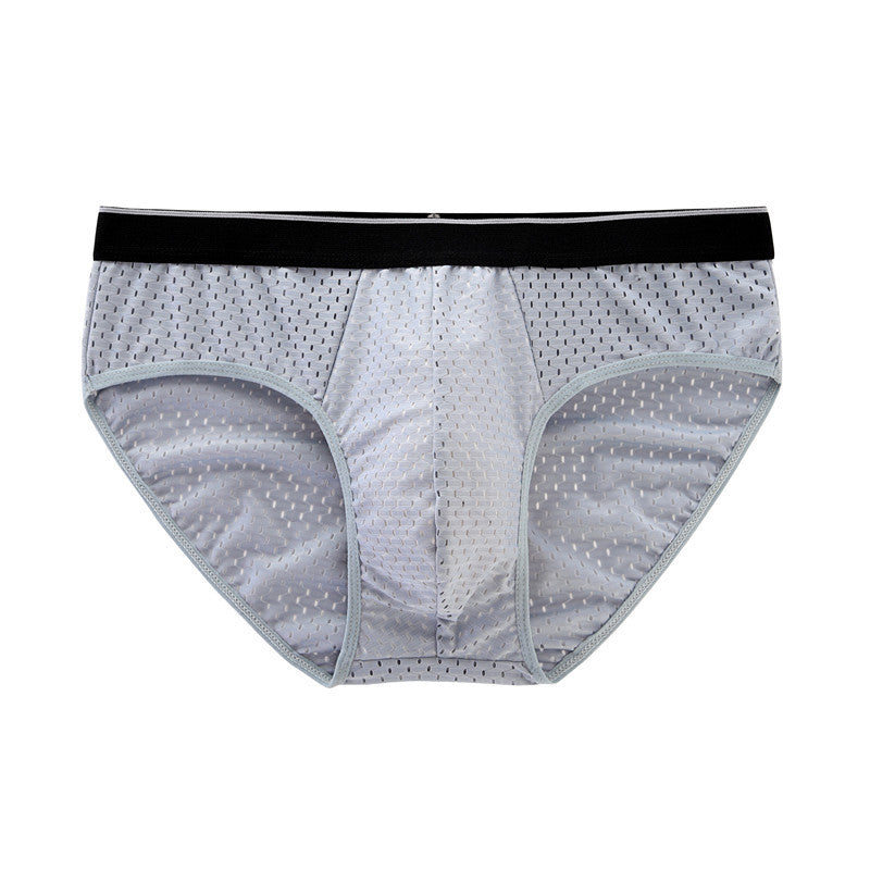 Comfortable Fit Mesh Plus Size Men's Briefs【Buy 3 Get 1 Free】