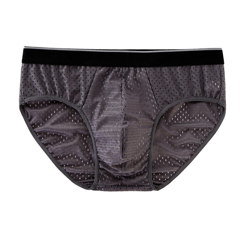 Comfortable Fit Mesh Plus Size Men's Briefs【Buy 3 Get 1 Free】
