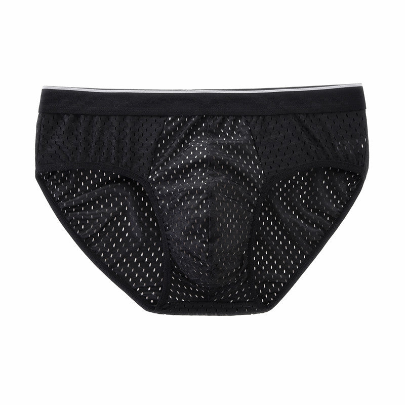 Comfortable Fit Mesh Plus Size Men's Briefs【Buy 3 Get 1 Free】