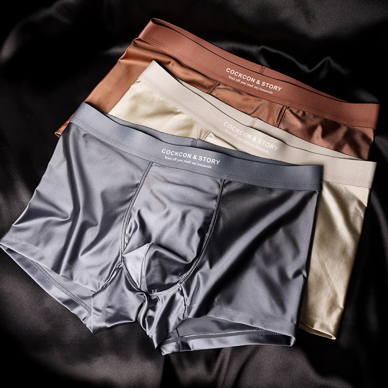 🔥🔥Men's Satin Ice Silk Briefs