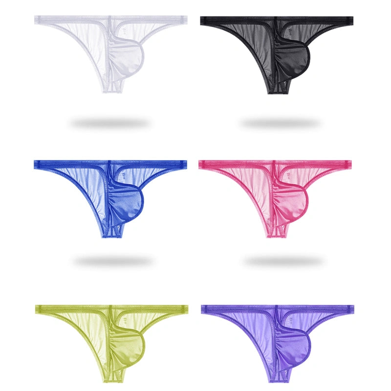 Men's Low Rise Bikini Sexy Breathable Briefs