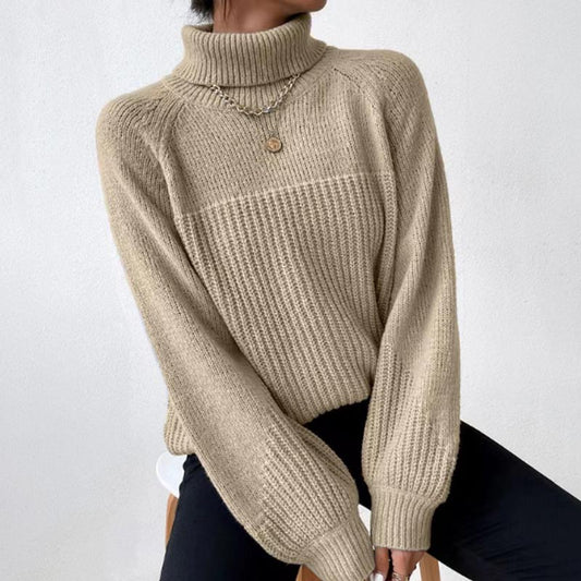 Women's Super Soft and Comfortable Turtleneck Pullover Sweaters