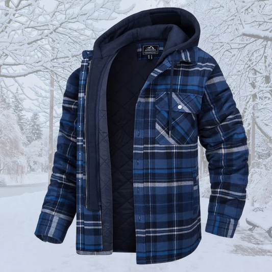 Men's Warm Winter Jacket (Detachable hat) - Free Shipping