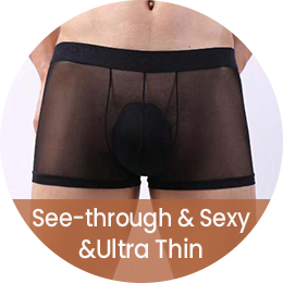 Men Ultra Thin & See-through & Sexy