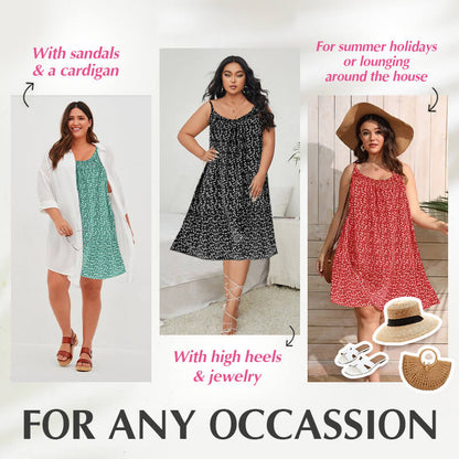 🌸🔥Hot Sale 50 %OFF💐 Floral Printed Camisole Dress