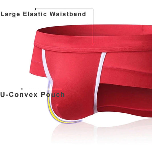 Men's Breathable U Convex Pouch Briefs【Buy 5 Get 3 Free】