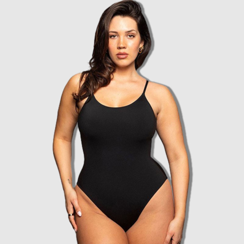 🔥Hot Sale 🔥Women’s Plus Size Gathered Butt Lifting Bodysuit Shapewear