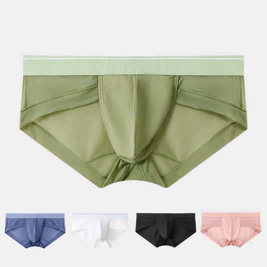 Great Sale🔥Men's Breathable Mesh Ice Silk Briefs