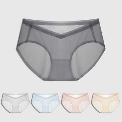 Women’s Ice Silk Anti-bacterial Panties