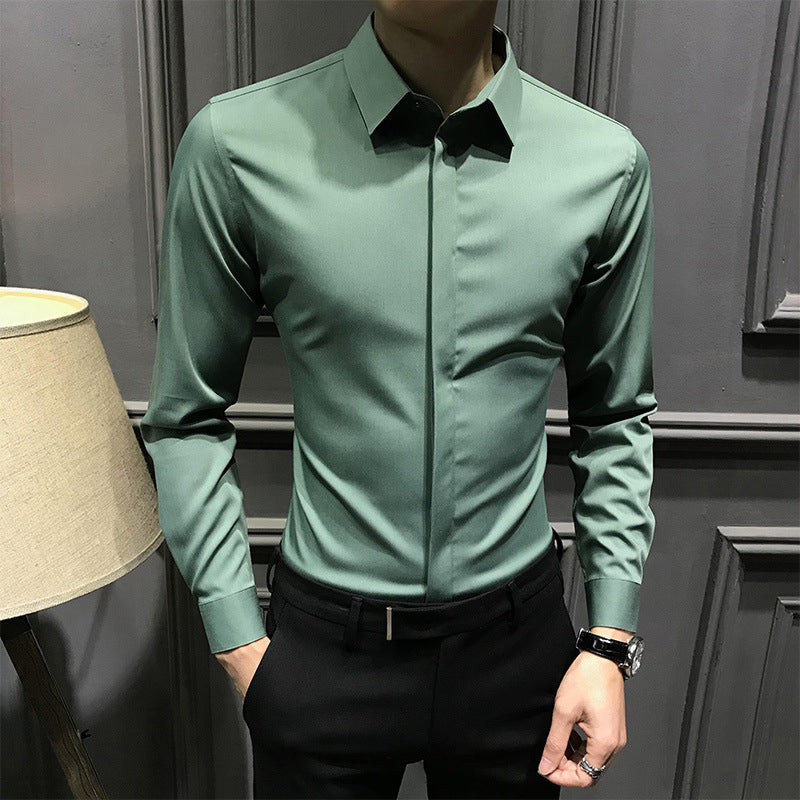 🎉2026 New Products Hot Sale✨Men's Wrinkle-Free Button-Down Shirt
