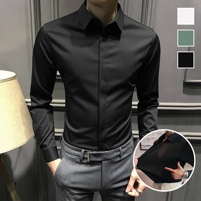 🎉2026 New Products Hot Sale✨Men's Wrinkle-Free Button-Down Shirt