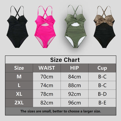 🌊LAST DAY SALE 49% OFF🔥Women's Cut-out One-Piece Swimsuit