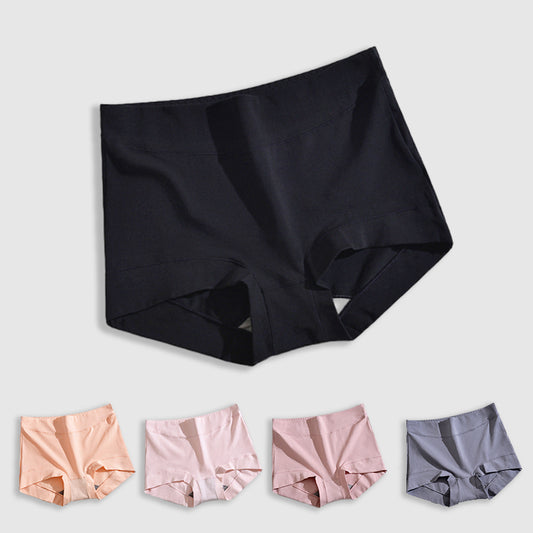 Women's Large Size High Waist Cotton Graphene Crotch Antibacterial Panties