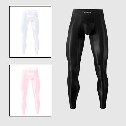 🎁Hot sale🔥Men's Sexy Ultra-thin Sports Bottom Stockings Pants