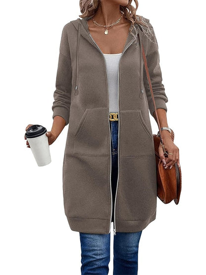 🥳Fall New Arrivals Sale 49% Off🔥Women Casual Zip up Hoodies