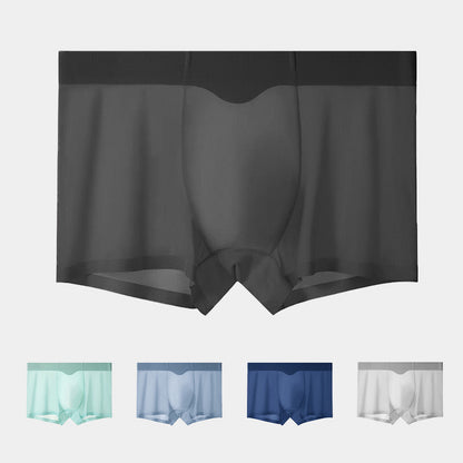 Men's Ultra-thin Traceless Ice Silk Underwear