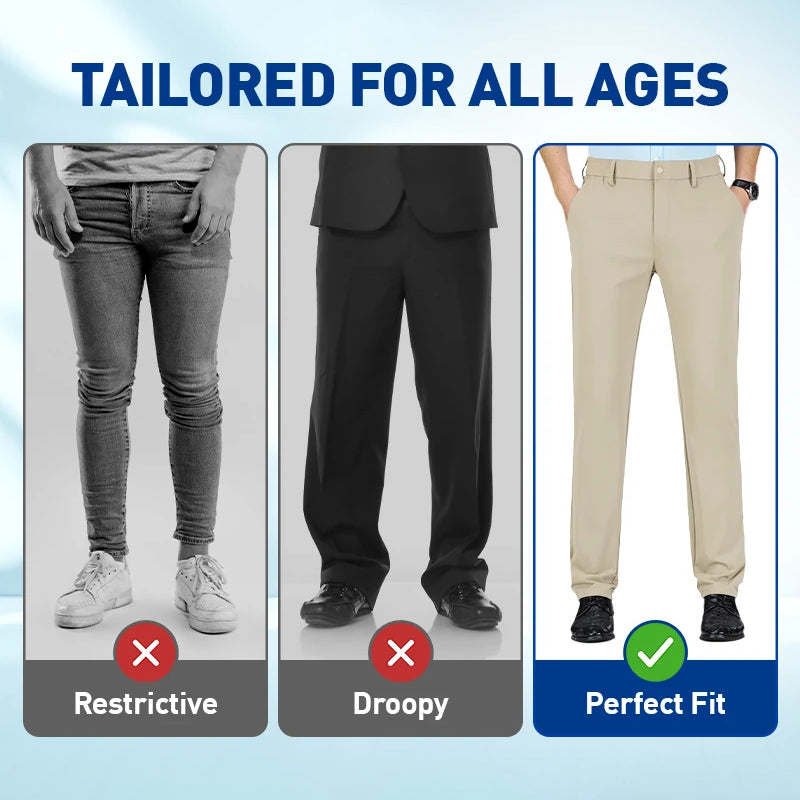 🔥Last Day Sale 49%🔥Men's Stretch Quick Drying Elastic Waistband Pants