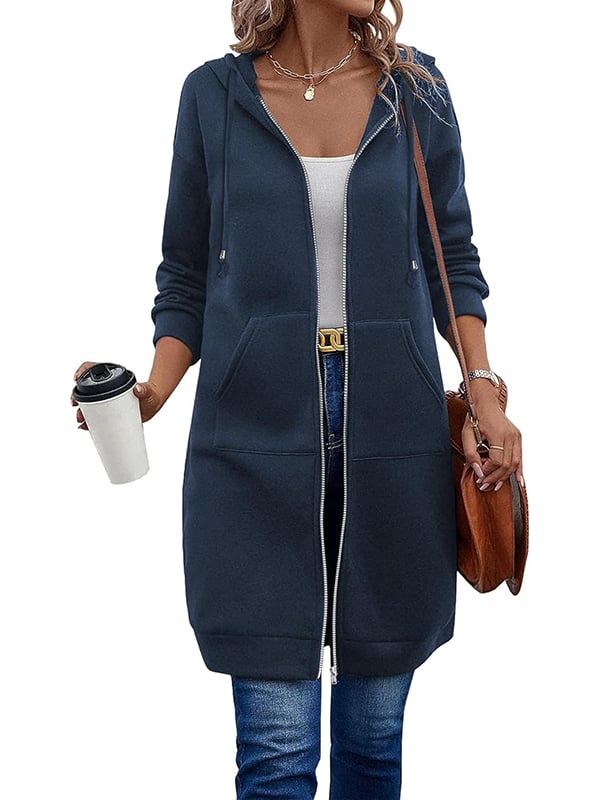 🥳Fall New Arrivals Sale 49% Off🔥Women Casual Zip up Hoodies