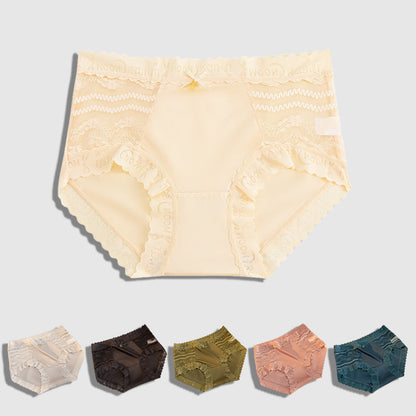 Women's Lace Seamless Underwear with Silky Tactile Touch