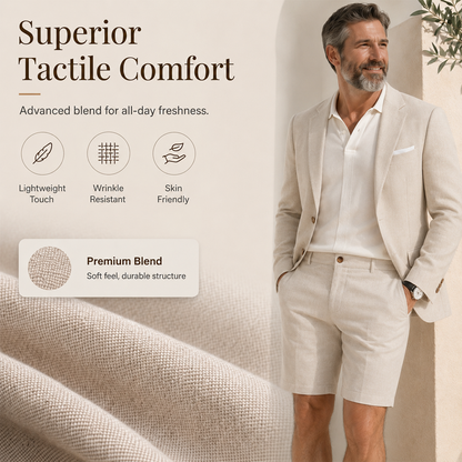 Men's Short Sleeve Suit 2-Piece Set【FREE SHIPPING】