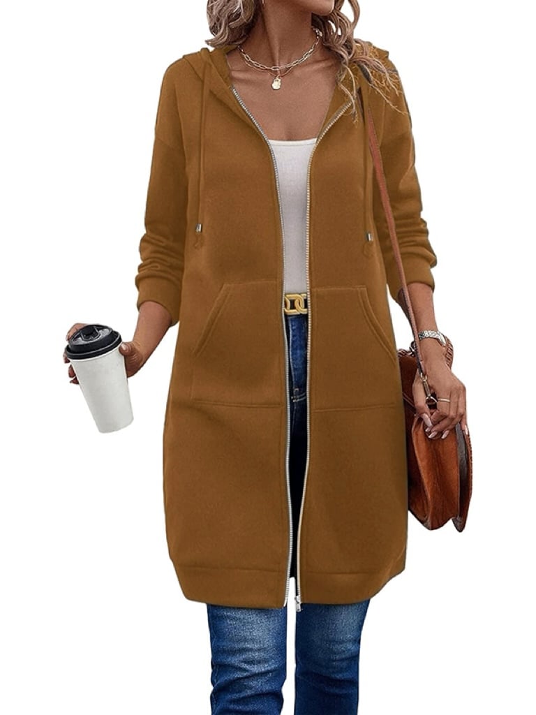 🥳Fall New Arrivals Sale 49% Off🔥Women Casual Zip up Hoodies