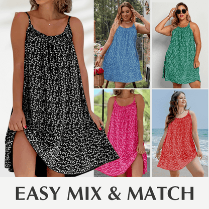 🌸🔥Hot Sale 50 %OFF💐 Floral Printed Camisole Dress