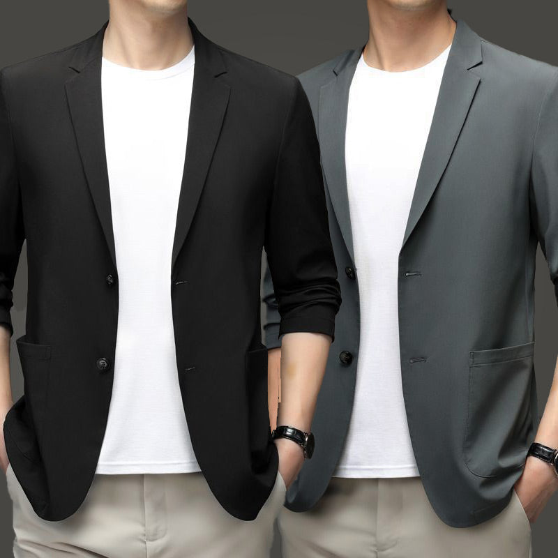 🥳2026 HOT SALE🥳💞50K+ SOLD!👴👔50% OFF! Lightweight Four-Season Blazer – Versatile for all weather. Soft, breathable & easy to wear. Perfect for weddings or Sunday roasts. Look sharp effortlessly. 🥂✨
