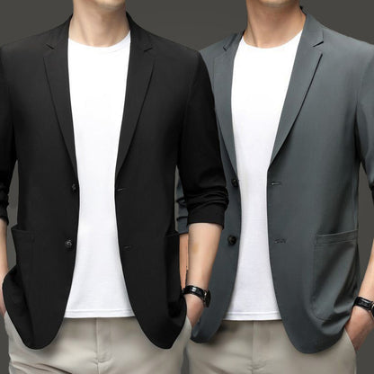 🥳2026 HOT SALE🥳💞50K+ SOLD!👴👔50% OFF! Lightweight Four-Season Blazer – Versatile for all weather. Soft, breathable & easy to wear. Perfect for weddings or Sunday roasts. Look sharp effortlessly. 🥂✨