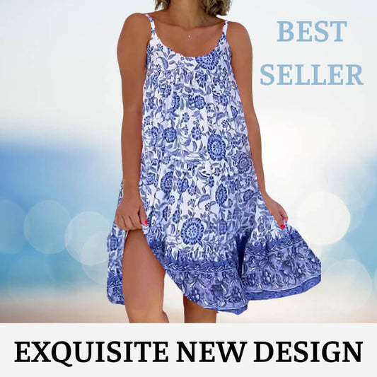 🌸🔥Hot Sale 50 %OFF💐 Floral Printed Camisole Dress