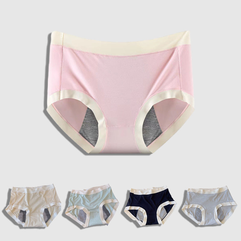 Women's Skin-Friendly Panties with Leak-Proof Crotch for Menstruation