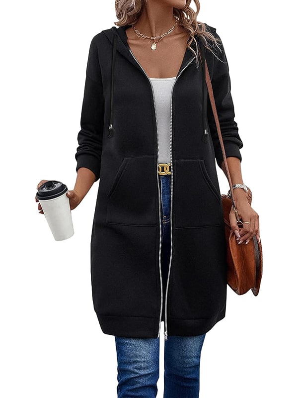 🥳Fall New Arrivals Sale 49% Off🔥Women Casual Zip up Hoodies
