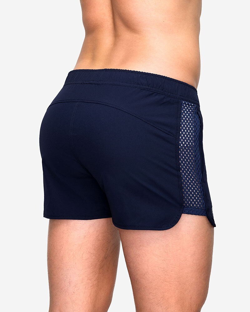 Men's Outdoor Fitness Sport Runing Comfortable Mesh Breathable Lightweight Shorts