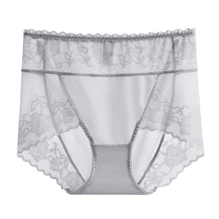 Large Size Non-marking High-waisted Women's Lace Panties